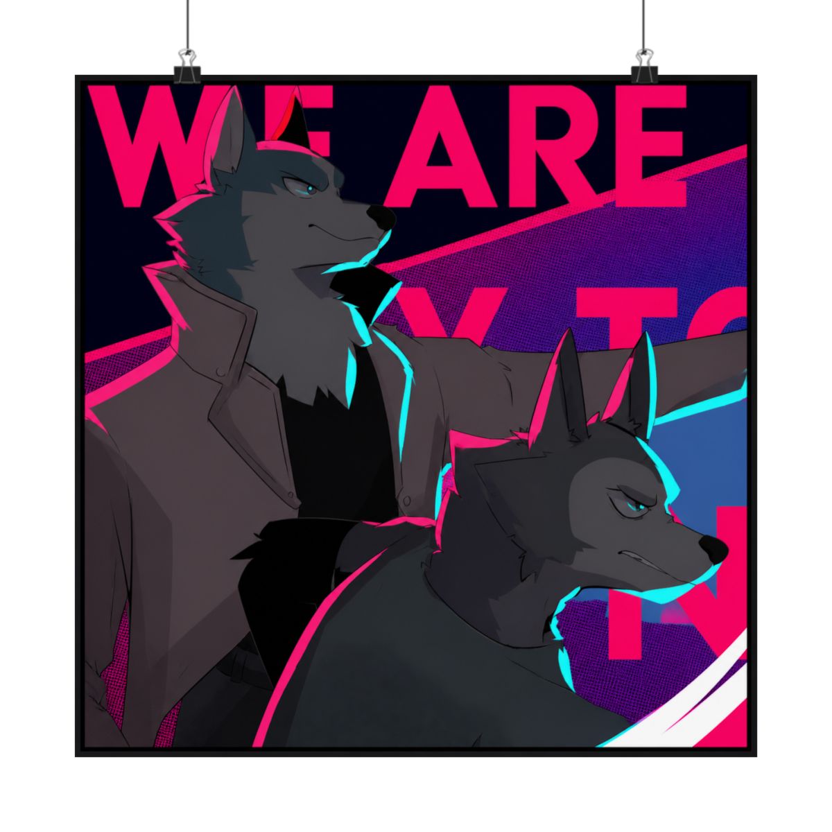 Limited Edition Beastars Wall Art Exclusive Piece - alternate angle 5, merchandise